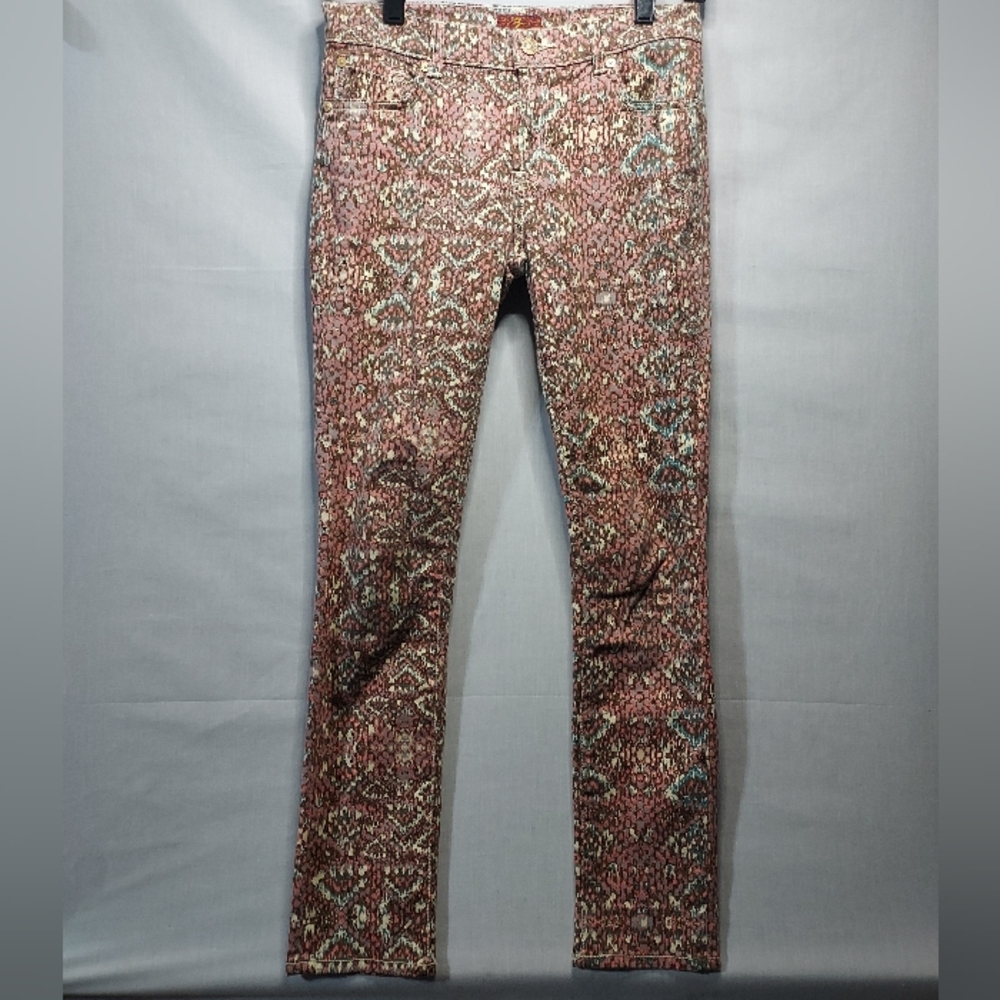 7 For All Mankind‎ Snakeskin print jeans girl's size 14